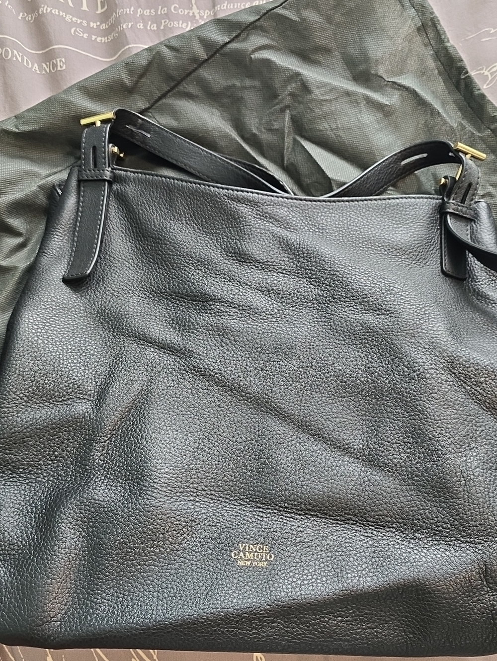 Vince Camuto Black Shoulder Bag